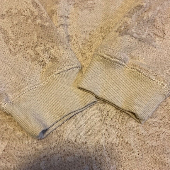 IRO JEANS GARETH Beige Distressed Effect Top - Picture 3 of 7